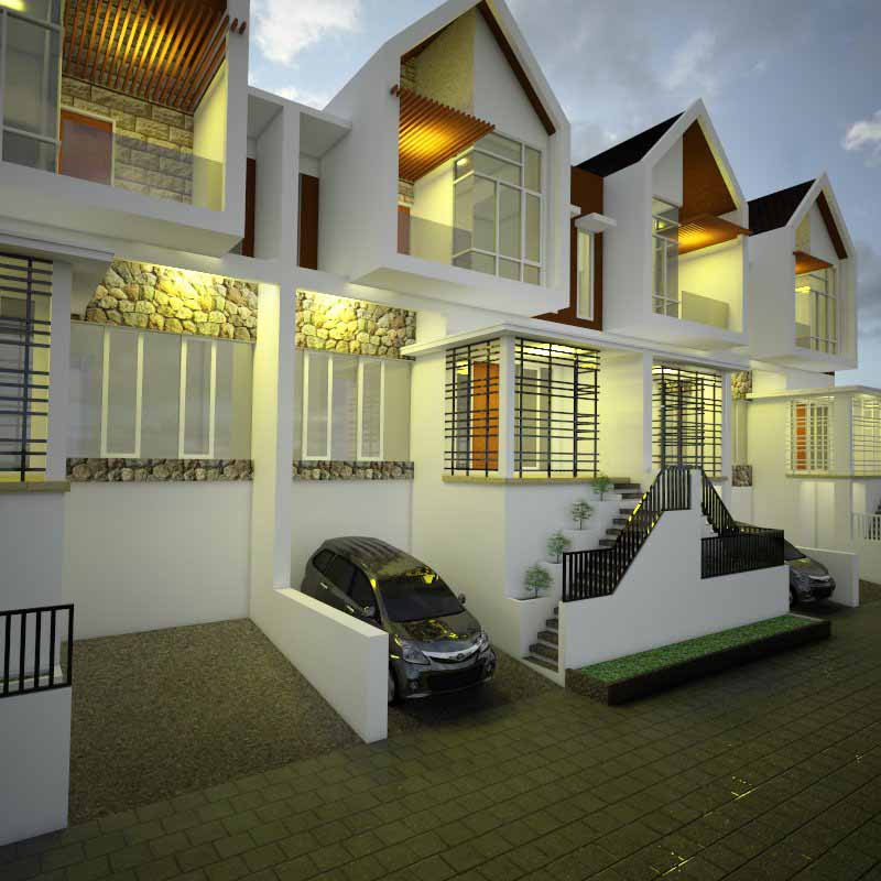 vila batu malang villa bukit pinus batu minimalis
