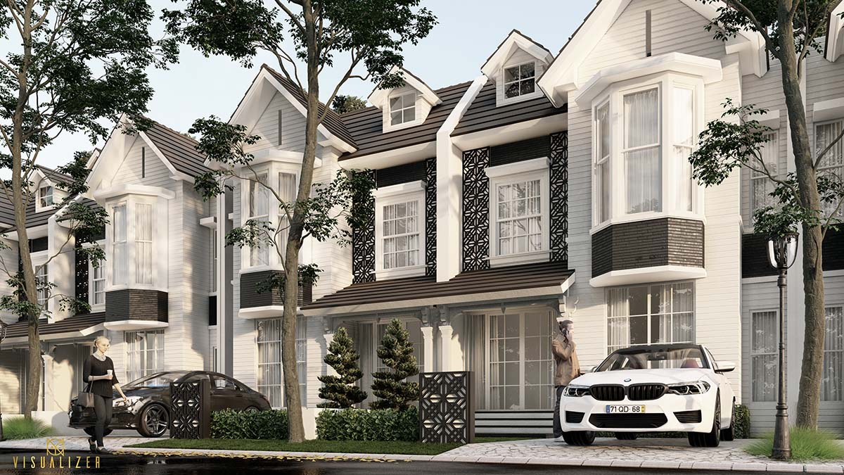 Cluster Neo Andara Front Left View Srimaya Malang