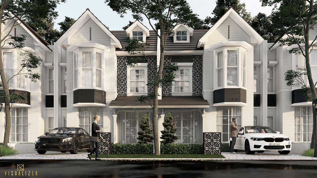 Cluster Neo Andara Front Left View Srimaya Malang